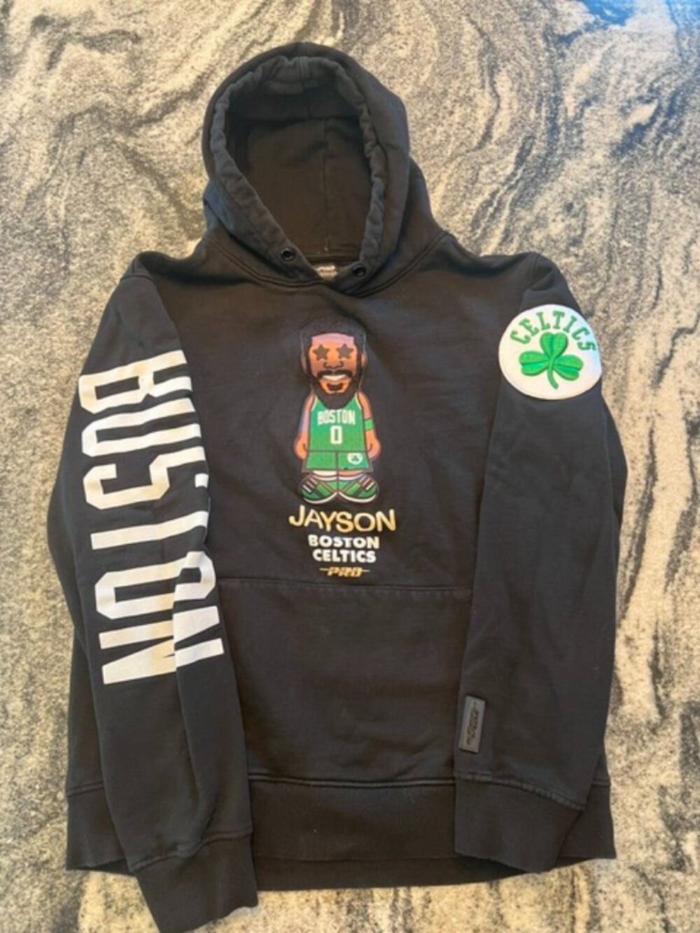 Pro Standard Boston Celtics Jayson Tatum Avatar Caricature Hoodie Men Black Med.